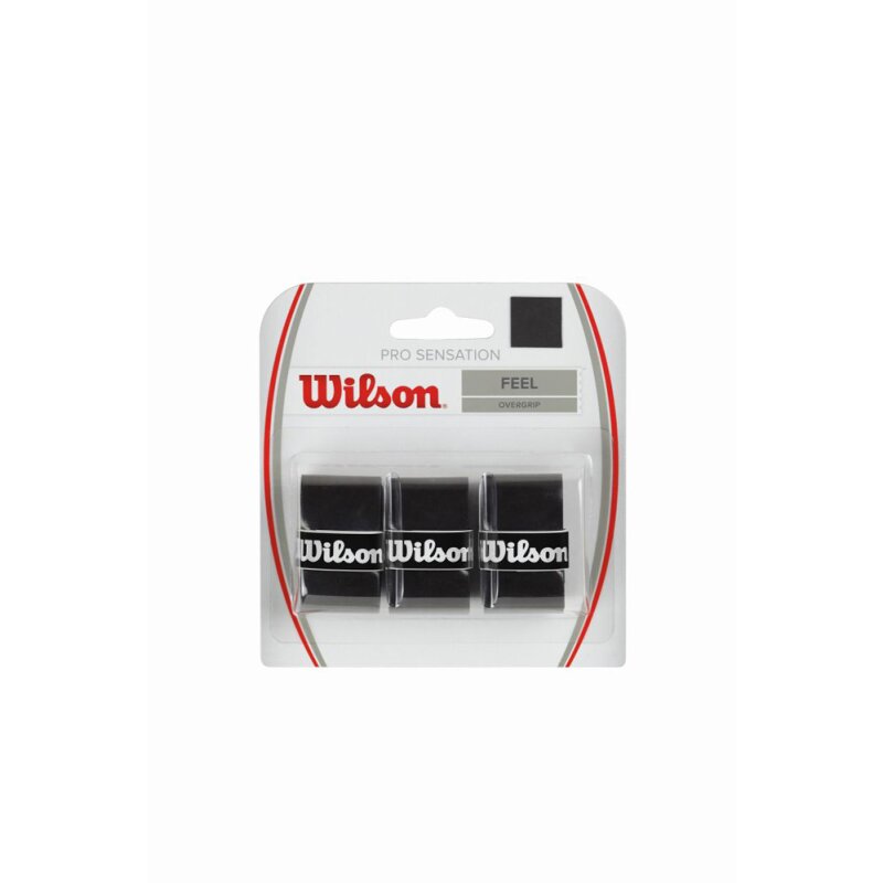 Wilson Pro Overgrip Sensation x 3 Black, 5,75 €