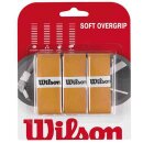 Wilson Pro Soft Overgrip x 3 Gold