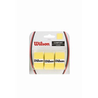 Wilson Pro Overgrip x 3 geel