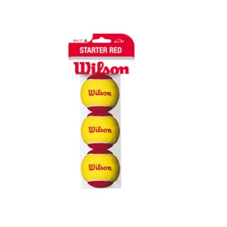 Wilson Starter Red Balls x 3
