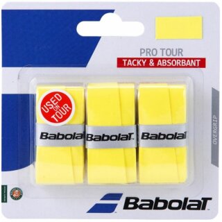 Babolat Pro Tour x 3 Yellow