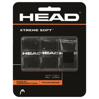 Head Xtreme Soft x 3 zwart