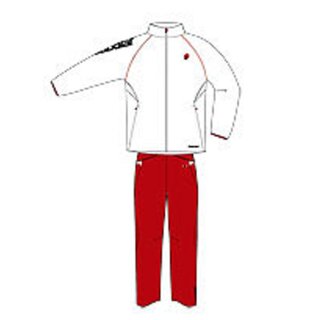 Babolat Corporate Tracksuit red-white*