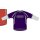 Babolat Team S-Shirt Man violet-gray*
