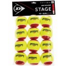 Dunlop Stage 2 red, 12 balls