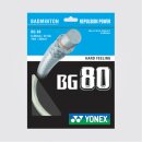 Yonex BG 80 White 10 m Cordaje de badminton