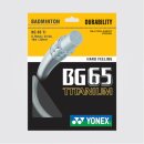 Yonex BG 65 Ti 10 m Cordaje de badminton