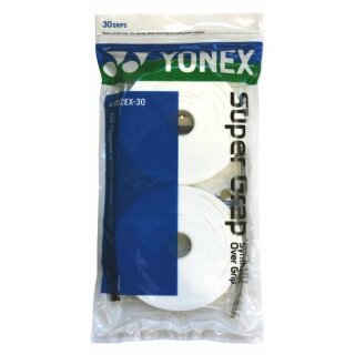 Yonex Super Grap White 30 pack