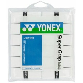 Yonex Super Grap White x 12