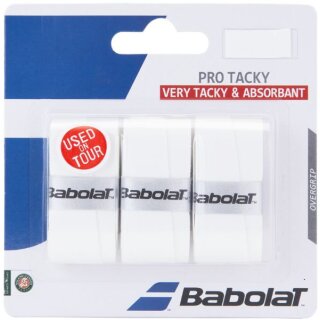 Babolat Pro Tacky x 3 White