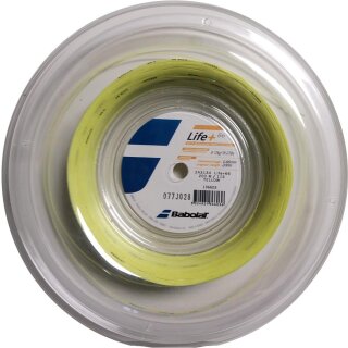 Babolat Life + 66 Yellow 200 m Cordaje de badminton