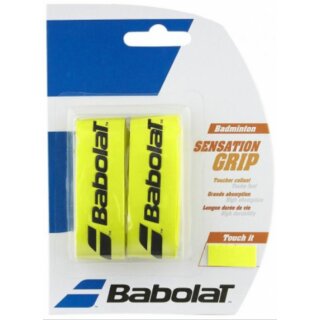 Babolat Sensation Grip X 2 Badminton Yellow