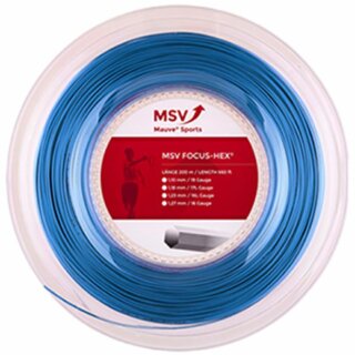 MSV Focus HEX Sky Blue 200 m 1,23 mm
