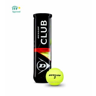 Dunlop Club All Court 4 balls