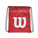 Wilson Cinch Bag Red Shoe Sack