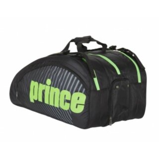 Prince Tour Challenger 12 Pack Black/Green Racketbag