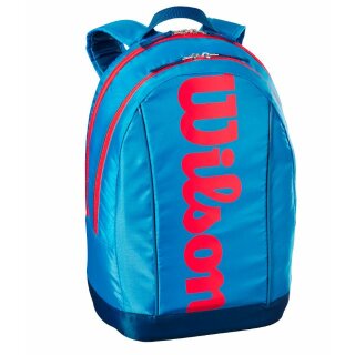 Wilson Junior Backpack Coral/Blue/White