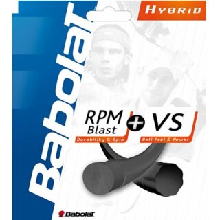 Babolat Pro Hurricane Tour + VS (Hybrid String) 1,25 mm/1,30 mm