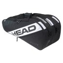 Head Elite 9R Supercombi Black/White 2022 Tennistasche
