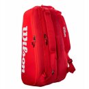 Wilson Super Tour 9 Pack Red Tennistasche
