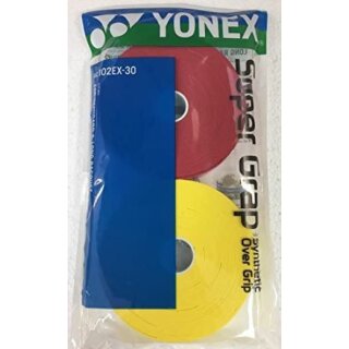 Yonex Super Grap Red + Yellow x 30