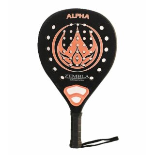 Zembla Padel Alpha Black/Orange Padel Racket