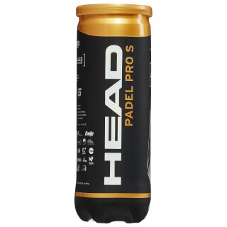 Headt Padel Pro S x 24 x 3 Padel Balls
