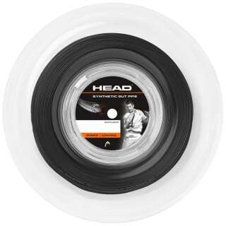 Head Synthetic Gut PPS 17 Black 200 m