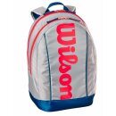 Wilson Junior Backpack Gray EQT/Red Tennistasche