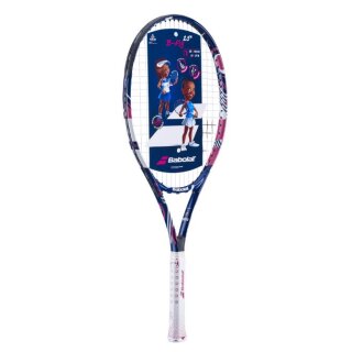 Babolat B Fly 25 Blue/White/Pink besaitet