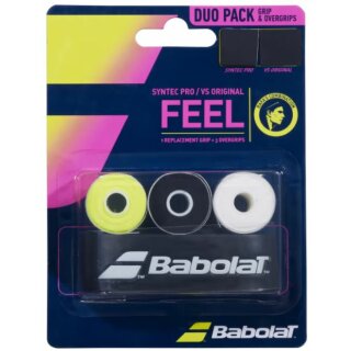 Babolat Syntec Pro + VS Original x 3 Duo Pack Griffbänder