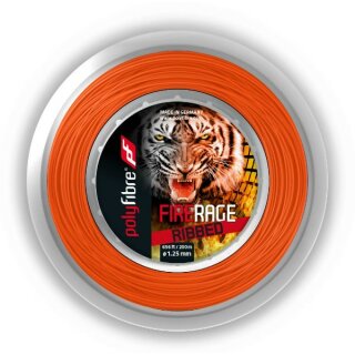 Polyfibre Fire Rage Ribbed 200 m