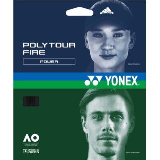 Yonex Poly Tour Fire 125 Black Tennissaite
