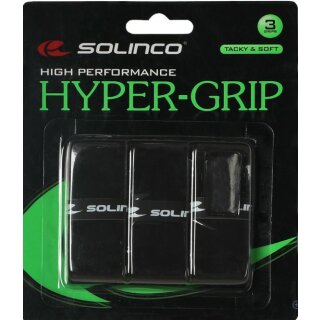 Solinco Hyper Grip x 3 Black