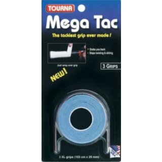 Tourna Mega Tac 3 Pack Blue