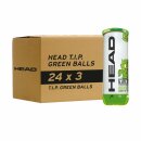 Head TIP Green 24 x 3 Tennisbälle für Kinder