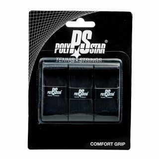 Polystar Comfort Grip 3 Pack Black