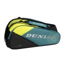 Dunlop SX Performance 12 Racket Bag Teal/Black/Yellow