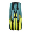 Dunlop SX Performance 12 Racket Bag Teal/Black/Yellow