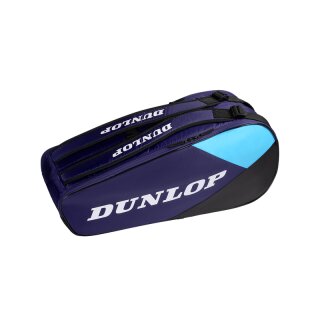 Dunlop FX Club 6 Racket Bag Violet/Black/Cian