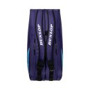 Dunlop FX Club 6 Racket Bag Violet/Black/Cian