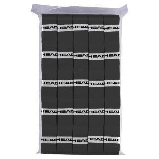 Head Prime Tour 50 Pack Black Overgrip