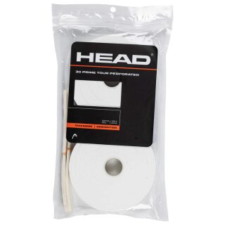 Head Prime Tour Perforated 30 Pack White Ovegrips
